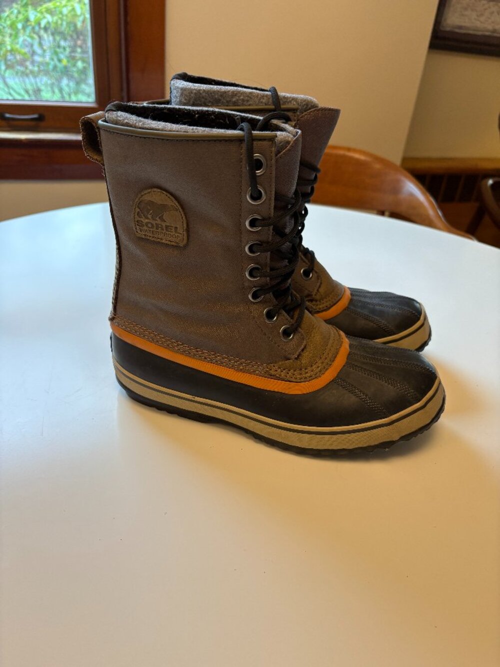 Sorel 1964 Premium T CVS Boots in Peatmoss, Bright Copper